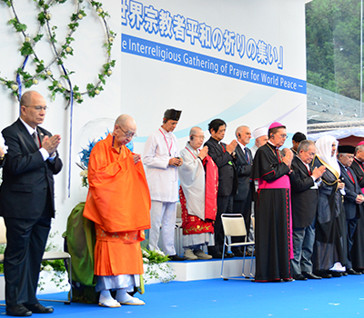 比叡山宗教サミット「世界平和祈りの集い」